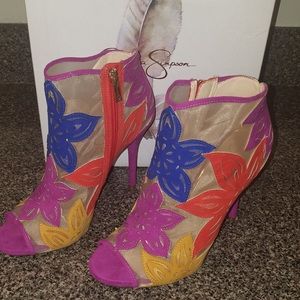 Jessica Simpson Vivid Orchid Heels